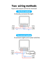 Module interrupteur intelligent Wi-Fi Tuya 16A en gros, 1 ou 2 voies, contrôle à distance via l'application Smart Life, commande vocale, minuterie, compatible Google Home et Alexa