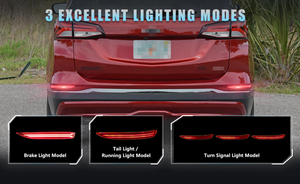 Светодиодные задние фонари-отражатели (стоп-сигналы, поворотники) для Chevrolet Equinox 2017-2022, <span class=keywords><strong>3</strong></span>-в-1: стоп-сигнал, указатель поворота, ходовые огни - Product Image 3