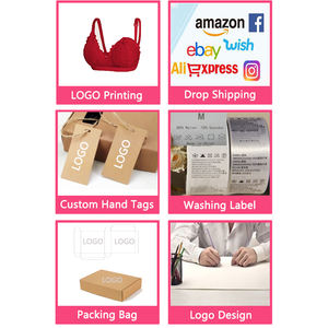 レディースVネック32 34 36 38BCDカップS <span class=keywords><strong>M</strong></span> L XLマタニティレースクロスオーバー看護ブラ - Product Image 6