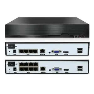 camaras de seguridad y nvr XMEYE闭路电视摄像机监控系统4ch/8ch 8频道4k移动poe ip nvr 16频道带poe