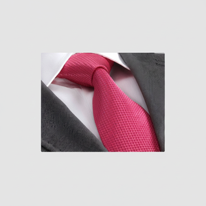 Corbata con Patrón Rosa, Tejido para Hombre Adulto - Product Image 2