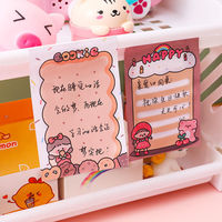 Vente en gros de blocs-Notes personnalisés et mignons, étiquette autocollante Simple, marqueur de base, Index de radiomessagerie, papier de Notes