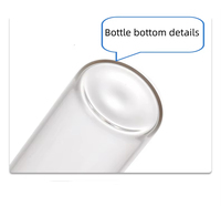 Petits flacons cosmétiques en verre pour emballage