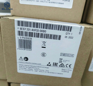 6ES7231-4HF32-0XB0 SM1231โมดูลอินพุตแบบอะนาล็อก8ช่องสำหรับระบบควบคุม PLC อัตโนมัติทางอุตสาหกรรม - Product Image 1