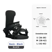 Fixations de snowboard ajustables de haute qualité pour hommes, style Union, pour snowboard et ski