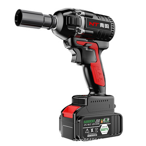 Llave de impacto eléctrica recargable Nantian de 18V con torque de 68-340Nm y accionamiento de 1/2 pulgada, profesional para reparación de automóviles. - Product Image 2