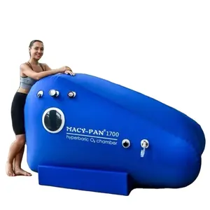 2023 thiết kế mới mềm hyperbaric buồng 1.5 ATA hbot Macy Pan xách tay hyperbaric buồng giá