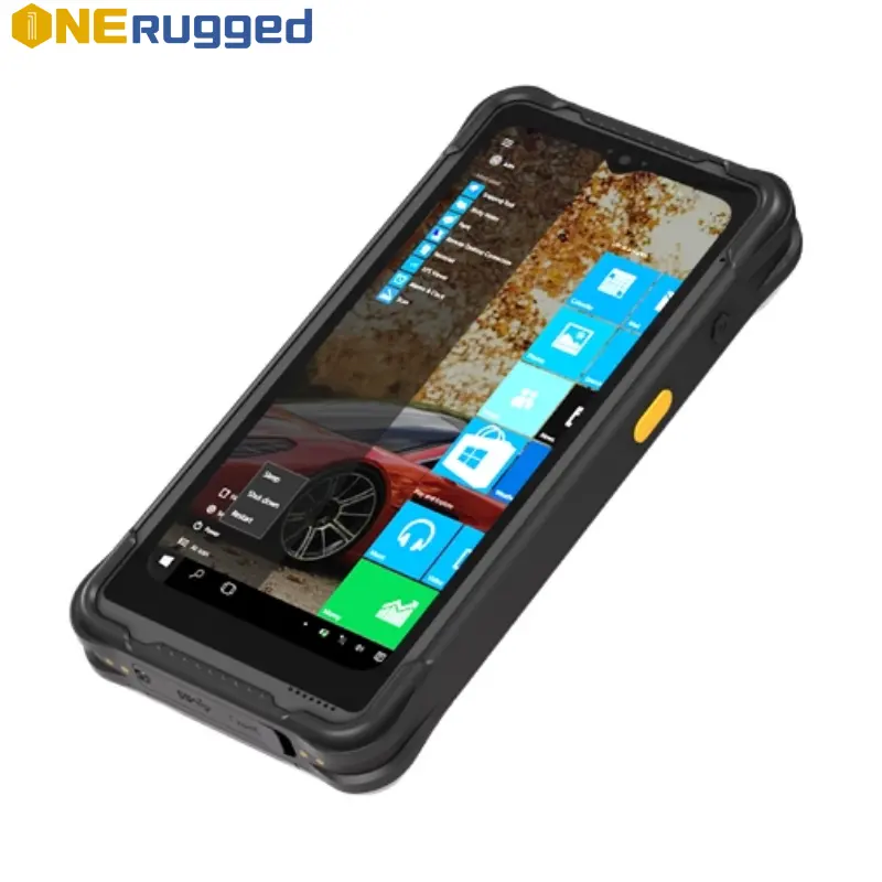 Computadoras móviles resistentes a prueba de agua Dispositivo PDA industrial Escáner de código de barras 2D CPU NFC Bluetooth PDA Móvil de mano en stock