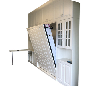 <span class=keywords><strong>Lit</strong></span> escamotable en bois massif <span class=keywords><strong>Armoire</strong></span> murale pliable invisible avec accessoires de quincaillerie cachés <span class=keywords><strong>Lit</strong></span> <span class=keywords><strong>mural</strong></span> rabattable - Product Image 1