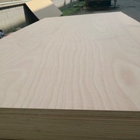 Panneau de meubles en contreplaqué de peuplier avec face en bois de rose de première qualité et base en eucalyptus, série Super Flat