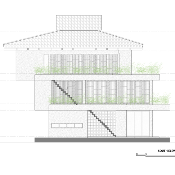 Sanhai Modern Eco-Friendly Architecture Service Residential Building Construction Drawings Files Apartment Villa House Master