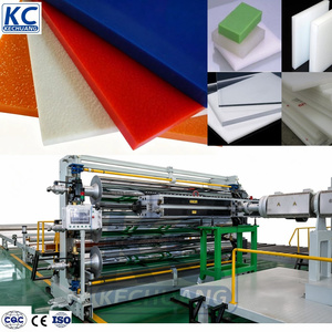 Kunststoff PET PS ABS PMMA PC PE PP PVC Plattenherstellungsmaschine/Kunststoffplatten-Extrusionslinie PE PP Plattenproduktionslinie - Product Image 1