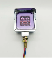 Nouveautés 12-24v violet bleu rouge vert ambre Double face carré camion feu latéral LED feu de position latéral pour remorque de Bus