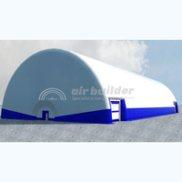 Tente gonflable portable, imperméable et durable avec installation facile pour la construction de structures d'arche événementielle
