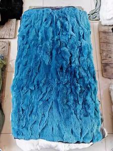 도매 토끼 모피 담요 세련된 디자이너 장식 부드러운 유기농 던지기 담요 가정 장식 - Product Image 3
