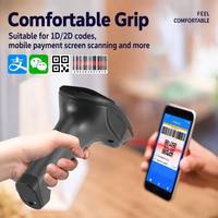 Lector de Códigos de Barras Inalámbrico USB 2.4G Portátil al por Mayor para Inventario de Almacén, Conteo Rápido de Stock
