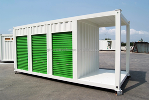 Modular Outdoor Self Storage Container with Multi-<b>Door</b> Access Design Wind & Rain Resistant Structure Secure Warehouse Solution - Product Image 3