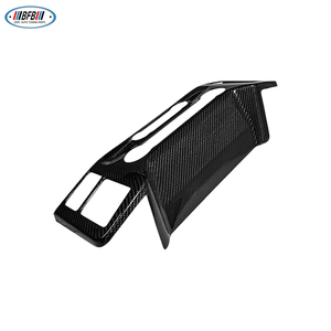 Kohlefaser-Innenverkleidung für Mittelkonsole und Klimaanlagenschalter für Ford F150 2021+ - Product Image 3