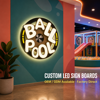 Enseigne personnalisée en lettres lumineuses LED en acier inoxydable avec face en acrylique rétroéclairée, boîte à lumière, logo, enseigne commerciale
