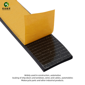 Telaio della porta impermeabile di alta qualità quadrato e rettangolare Auto durevole striscia di tenuta in gomma automobilistica - Product Image 3