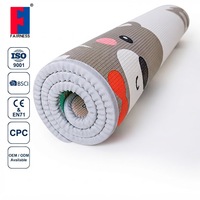 Tapis de jeu pour bébé double face coloré, grand, doux, imperméable, écologique, non toxique, en XPE, vente en gros Fairness Factory