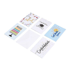 Nozioni di base personalizzate tutte le occasioni biglietti d'auguri vuoti 48 biglietti e buste - Product Image 6