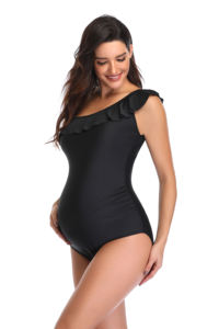 Femmes Maternité Volant Floral Volant <span class=keywords><strong>Grossesse</strong></span> <span class=keywords><strong>Maillot</strong></span> <span class=keywords><strong>de</strong></span> <span class=keywords><strong>bain</strong></span> Off Shoulder <span class=keywords><strong>Maillot</strong></span> <span class=keywords><strong>de</strong></span> <span class=keywords><strong>bain</strong></span> une pièce - Product Image 5