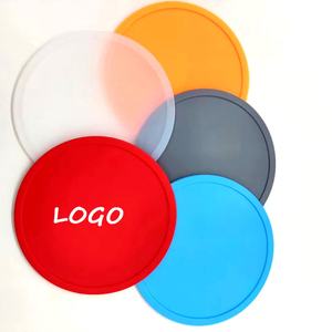 แผ่นรองแก้วซิลิโคนธรรมชาติ ผลิตจากโรงงานโดยตรง ขายดี รับทำตามสั่ง พิมพ์โลโก้บนแผ่นรองแก้ว - Product Image 1