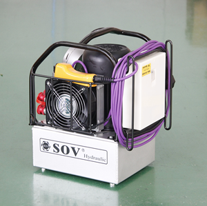 สถานีจ่ายพลังงานไฮดรอลิก Hi-Force Same SOV 700BAR 60HZ พร้อมโซลินอยด์ HAWE สำหรับประแจแรงบิดไฮดรอลิก OEM 220V - Product Image 3