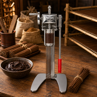 Machine manuelle de formage de bâtonnets d'encens, extrudeuse de bureau en acier inoxydable, moules réglables pour bâtonnets épais en spirale