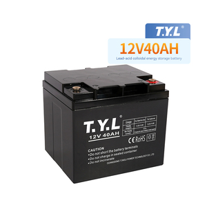 Batería de Plomo-Ácido AGM T.Y.L, Placa Positiva, <span class=keywords><strong>12V</strong></span> 40AH, Libre de Mantenimiento, para Sistemas Solares Domésticos, Completa - Product Image 2