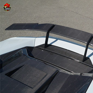 Perfetto montaggio Spoiler <span class=keywords><strong>N</strong></span> style LP610 EVO 2014-2019y Spoiler posteriore per camion in fibra di carbonio a secco per Lamborghini Huracan LP610 EVO - Product Image 5