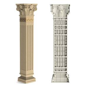 बिक्री के लिए कंक्रीट प्लास्टिक रोमन स्तंभ कॉलम ढालना मोल्ड के लिए गर्म बिक्री दौर वर्ग रोमन स्तंभ ढालना चीन में किए गए - Product Image 2