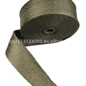 Envoltura aislante <span class=keywords><strong>de</strong></span> escape, <span class=keywords><strong>cinta</strong></span> térmica <span class=keywords><strong>de</strong></span> fibra <span class=keywords><strong>de</strong></span> vidrio basalto, 50mm, precio <span class=keywords><strong>de</strong></span> fábrica - Product Image 2