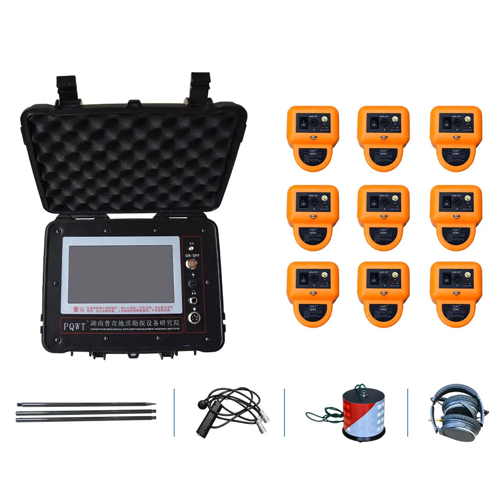 PQWT-CL900 Depth 8m Pressure Pipeline Leakage Automatic Analyzer plumbing tools and equipment portable water leak detector