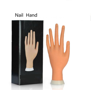 Adjustable <strong>Nail</strong> Art <strong>Practice</strong> Model <strong>Nail</strong> <strong>Hand</strong> for Training and Display - Product Image 1