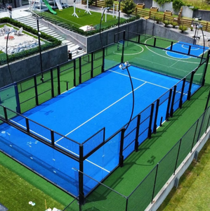 Pista <span class=keywords><strong>de</strong></span> Pádel Panorámica Galvanizada a Buen Precio, Pistas <span class=keywords><strong>de</strong></span> Pádel para Interiores y Exteriores, Solución Integral para Clubes - Product Image 2