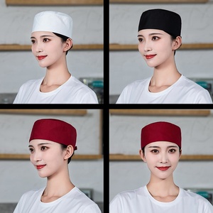 En stock pour Amazon exportation à l'étranger japonais Restaurant chapeaux Western Restaurant mâle <span class=keywords><strong>femme</strong></span> serveur hôtel travail chapeaux accessoires - Product Image 4