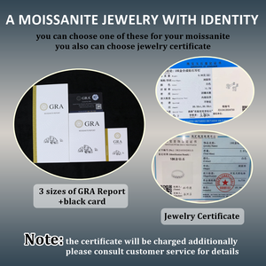 Anelli in Moissanite con taglio di ghiaccio radiante 3ct 5ct con 925 in argento <span class=keywords><strong>Sterling</strong></span> 18k placcato in oro - Product Image 6
