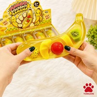 TONGXIN Vaseline Butter Squishy Banana Jumbo Toy Butter Vaseline Squishy Squishy Banana Jumbo Bulk Wholesale Custom Logo OEM