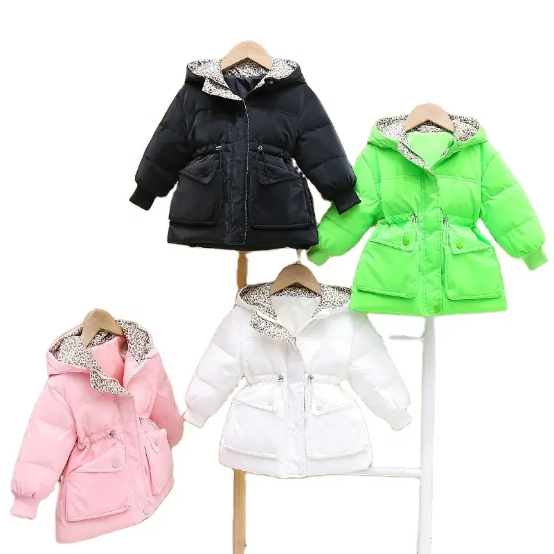 New Fashion Children Jacket Girl boy Autumn Warm Down Hooded Coat Kids Jacket