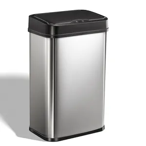 50L With Soft Close Lid Efficient Rubbish Bin And Trash Compactor For Streamlined Waste Management Waste Bin For Sale