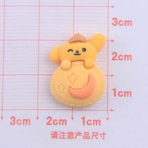 <span class=keywords><strong>Sanr</strong></span> Io con abalorios de resina Bolster Sleeping Melody Kitty Diy Decor para funda de teléfono - Product Image 6