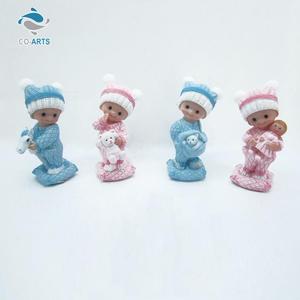 Belle conception Babys résine artisanat cadeau de nouvel an 2018 à bas prix - Product Image 1