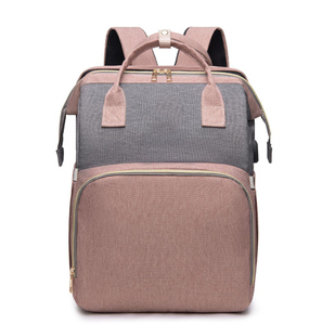 Bolsa de pañales portátil grande de viaje para bebé, bolsas para madres para exteriores - Product Image 3