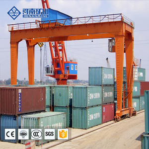 Grue à portique sur rail de type RMG 20 tonnes 40 tonnes 50 tonnes Grande machinerie pour <span class=keywords><strong>port</strong></span> maritime et cour à conteneurs - Product Image 1