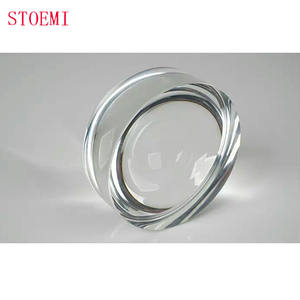 STOEMI 6909 115mm 3X kristal bening akrilik PMMA tanpa bingkai Desktop tanpa bingkai kubah Cabochons kaca pembesar - Product Image 2