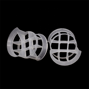 Anneaux de conditionnement en plastique PP conjugués pour <span class=keywords><strong>transfert</strong></span> de masse aléatoire en tour d'usine, 38 mm et 50 mm - Product Image 2
