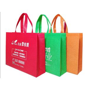Bolsas de Compras de Tela No Tejida Reciclada al por Mayor, Bolsas Ecológicas Reutilizables, Bolsas de Supermercado con Logotipo Impreso Personalizado - Product Image 4
