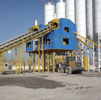 Planta Mezcladora de Concreto Estacionaria Premezclada, Línea de Producción de Concreto